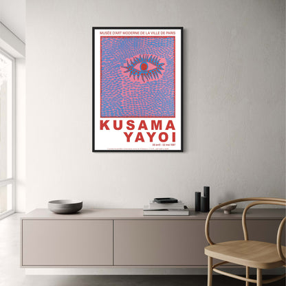 Yayoi Kusama | Accumulated Eyes | Vibrant Abstract