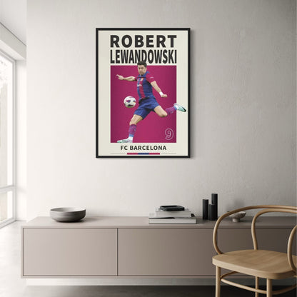 Robert Lewandowski | Voetballegende Poster
