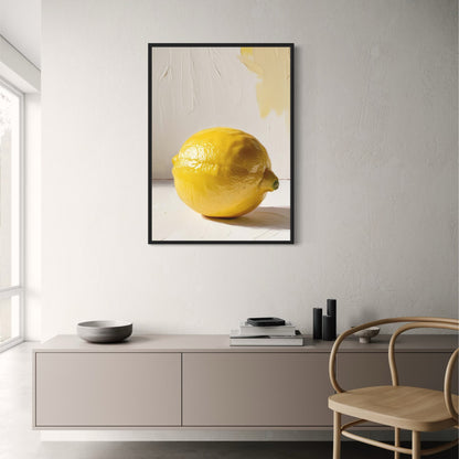 Verse Citroen | Abstracte Citrus Kunst