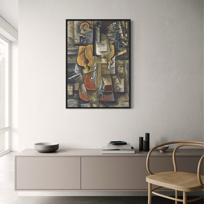 Vintage-Abstrakt | Picasso-Ausstellung | Klassisches Anime