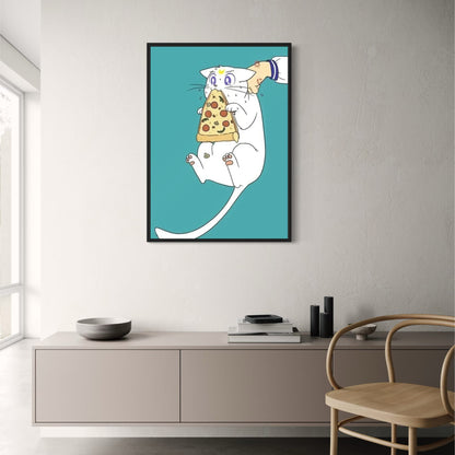 Pizza Paws | Niedliches Katzen-Anime-Design