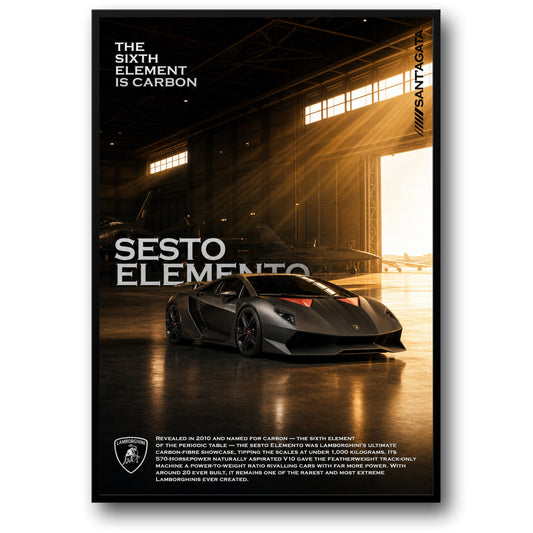 Lamborghini Sesto Elemento | Rare Supercar | Carbon Fiber Design