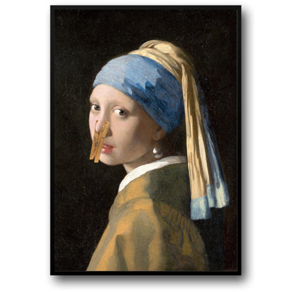 Renaissance Humor with Clothespin | Iconic Parody Art