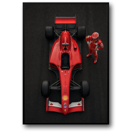 RED FERRARI RACER