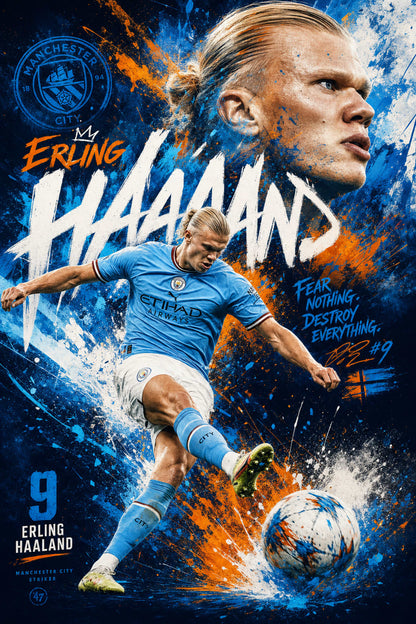 ERLING EN MOUVEMENT