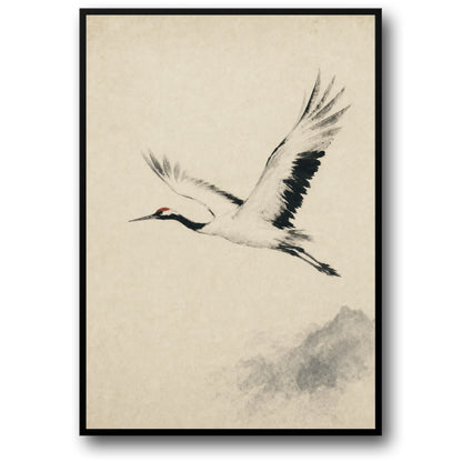 CRANE IN FLIGHT
