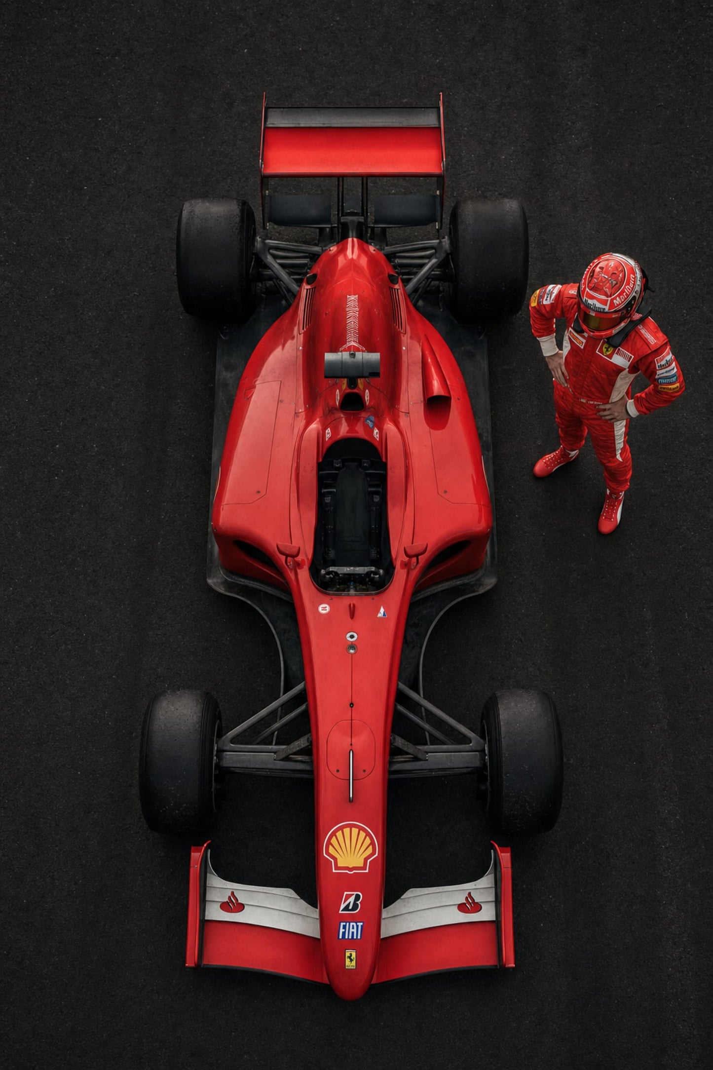 RED FERRARI RACER