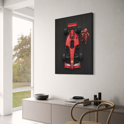 RED FERRARI RACER
