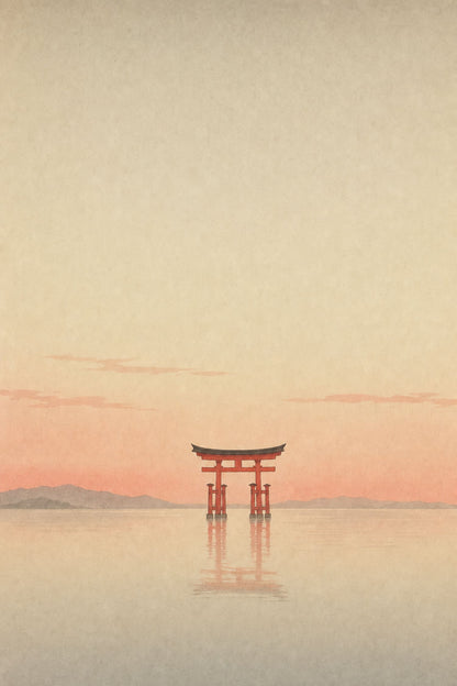 TORII SONNENAUFGANG