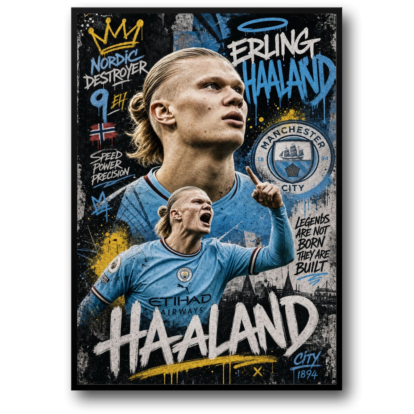 ERLING HAALAND: NORDIC FLAIR