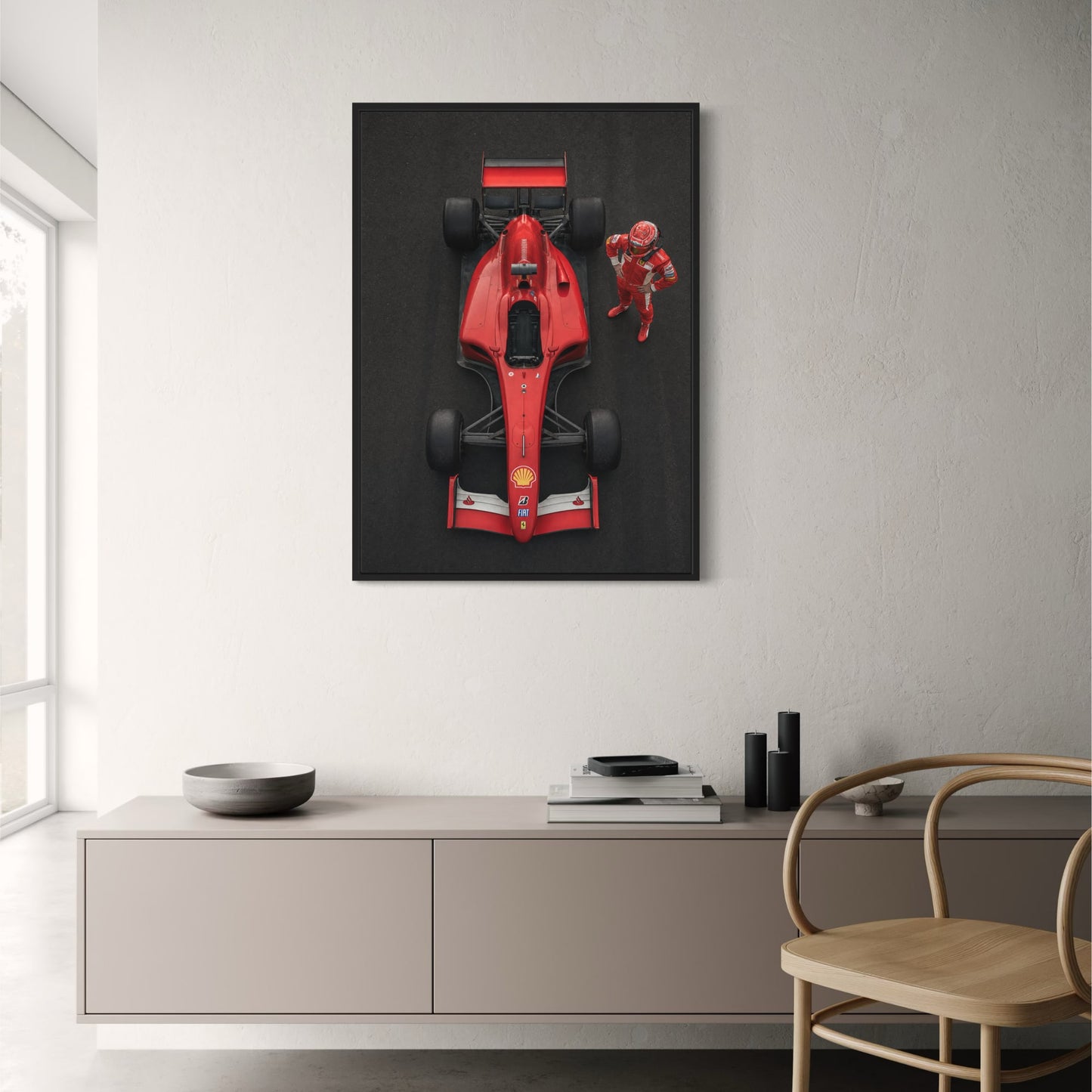 RED FERRARI RACER