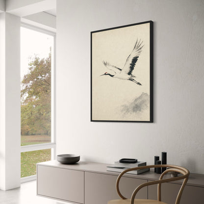 CRANE IN FLIGHT