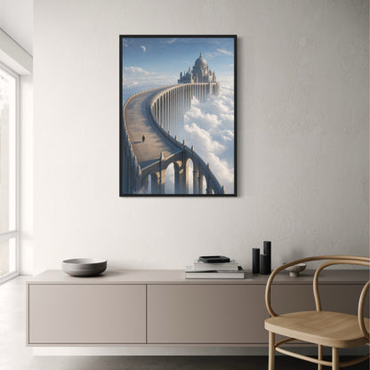 MAJESTIC CASTLE IN CLOUDS