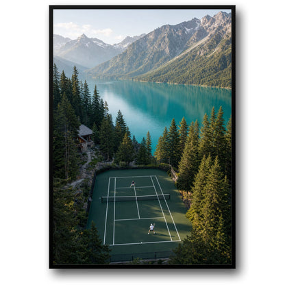 COURT DE TENNIS DE MONTAGNE