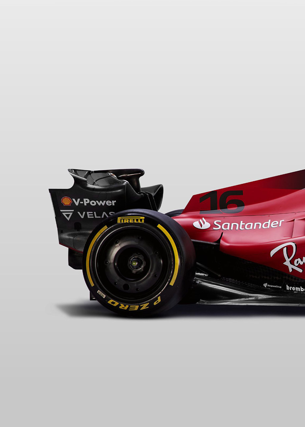 3-Piece | Ferrari | F1 |Charles Leclerc 2025 Season | Triple Panel Formula 1 Racing Car Poster | Vibrant Full-Car Profile Displays | Collector's Edition Artwork