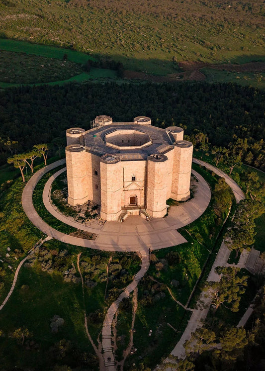 Majestic European Castles | Italy | Andria | 1240 | Castel del Monte