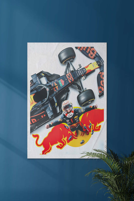 Max Verstappen x REDBULL | Formula One | F1 POSTERS