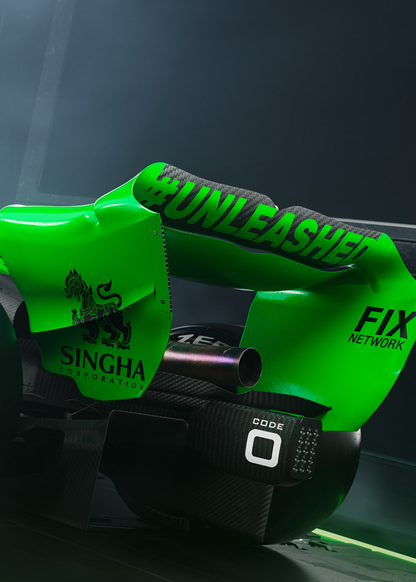 3-Piece Wall Art | Stake Kick Sauber F1 | Formula 1 Racing Car Poster Set | High-Speed Motorsport Art Print Decor | Home Office Wall Decor | Sport Car Canvas Art | Auto Racing Enthusiast Gift