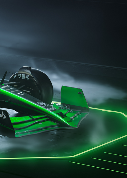 3-Piece Wall Art | Formula 1 Car Poster Set | High-Speed Racing Print | Sports Car Decor | Stake Kick Sauber F1 | Home Art Collection | Dynamic F1 Team Design | Motorsport Enthusiast Decor