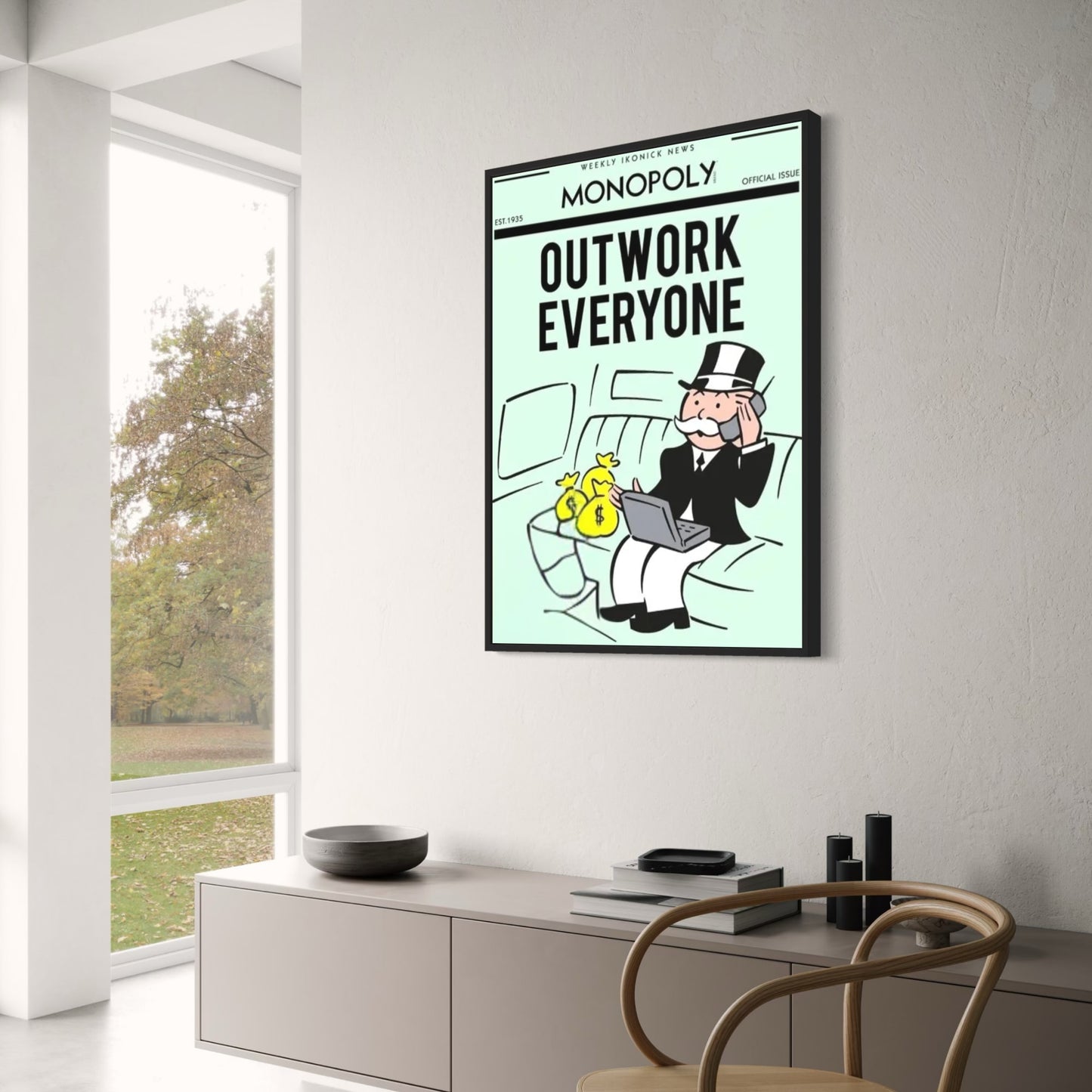 Overtreffen Iedereen | Motivatie Decor