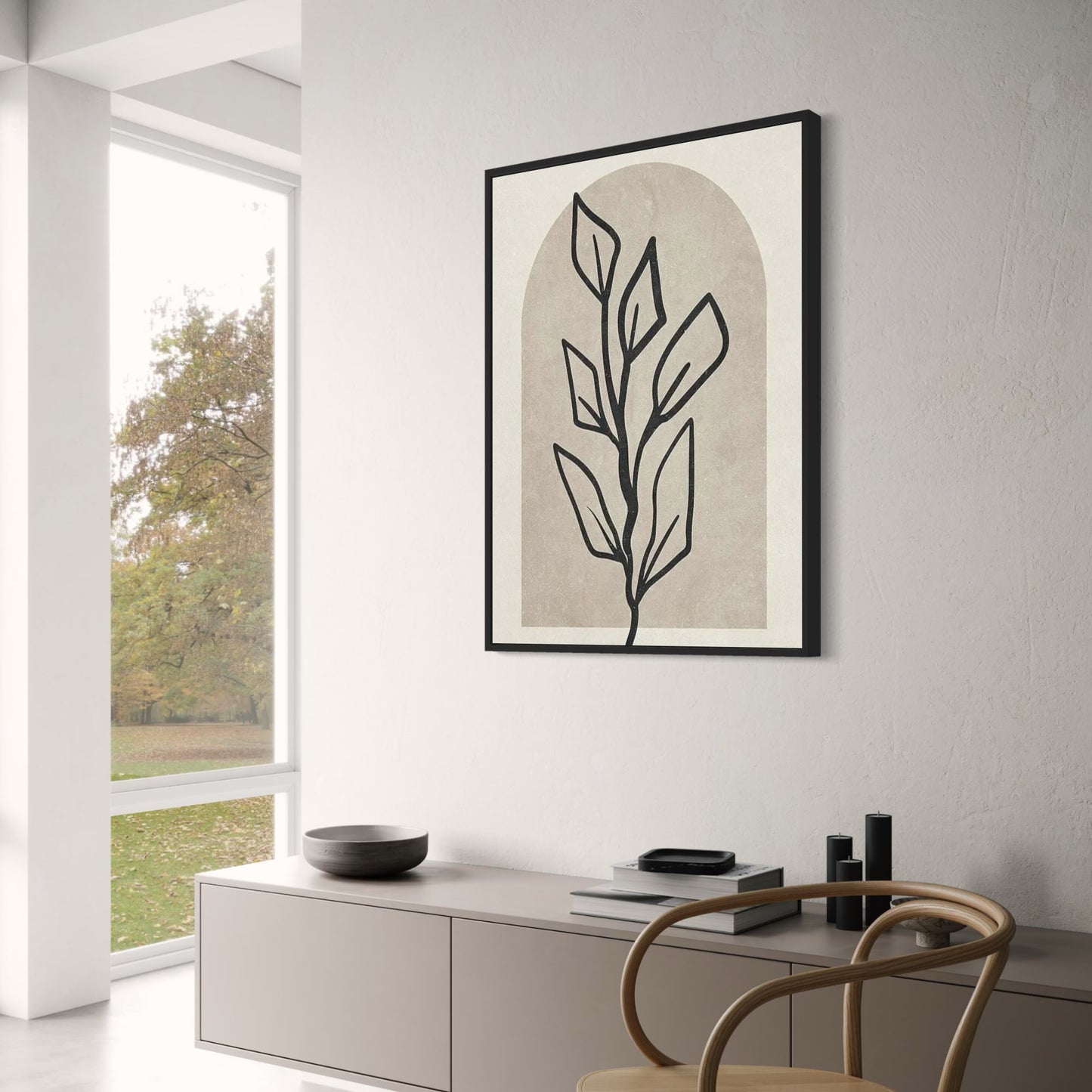 Moderne abstrakte Geometrie | Von der Natur inspiriert