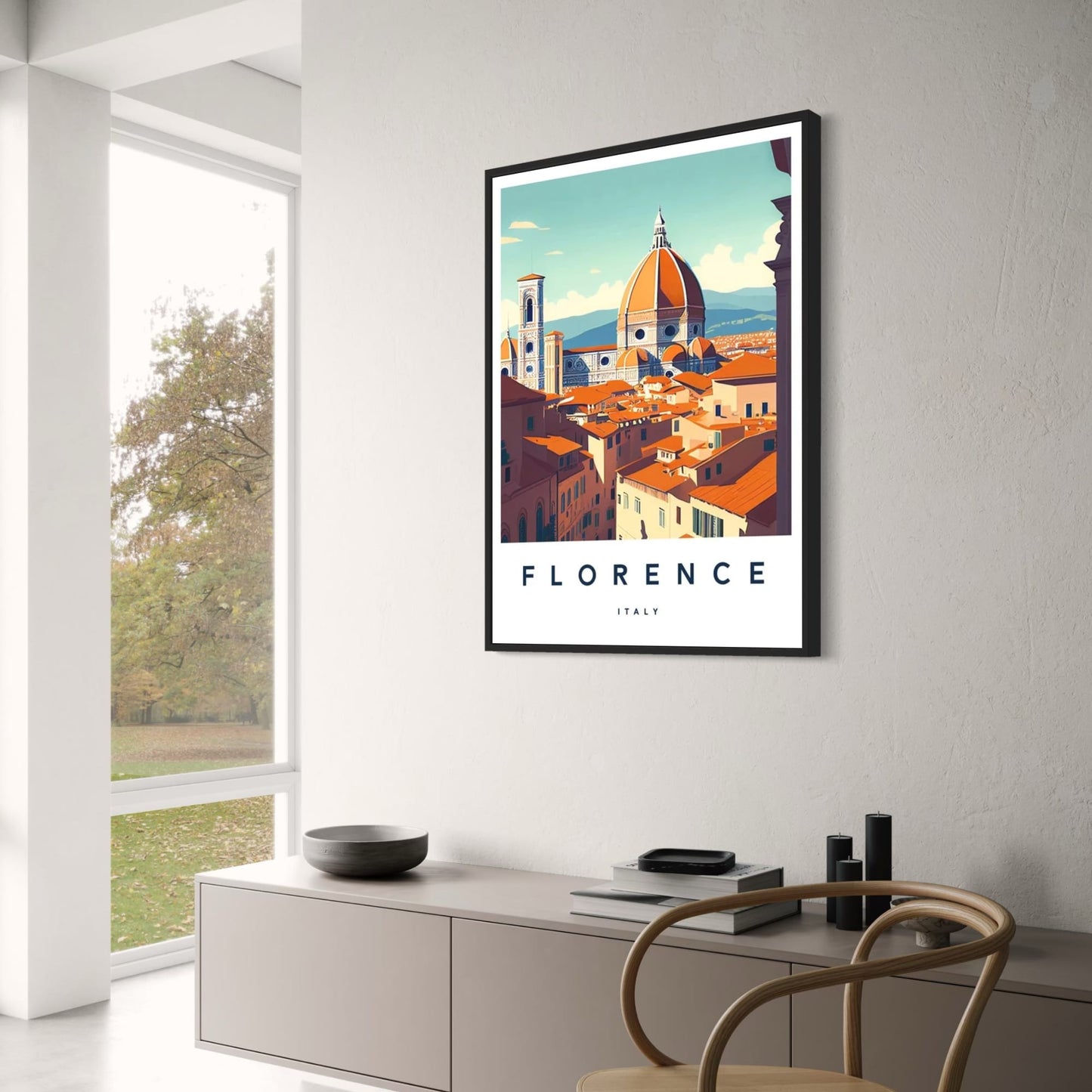Florence Stadsgezicht | Italiaanse Stedelijke Kunst