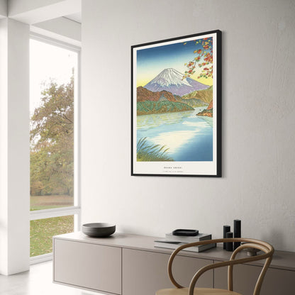 Koichi Okada | Poster | Mount Fuji from Akinoho | Ukiyo-e Style Japanese Art Decor