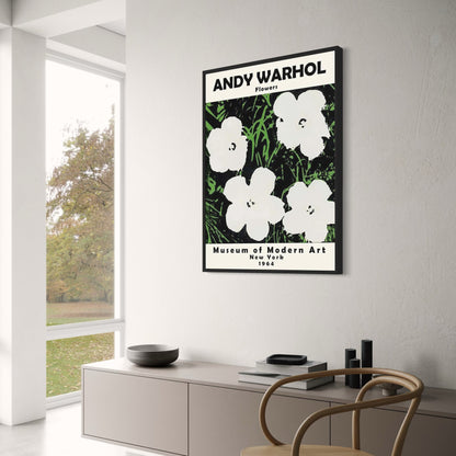 Andy Warhol | Bloemen | Pop Art | Levendig Bloemmotief 1964
