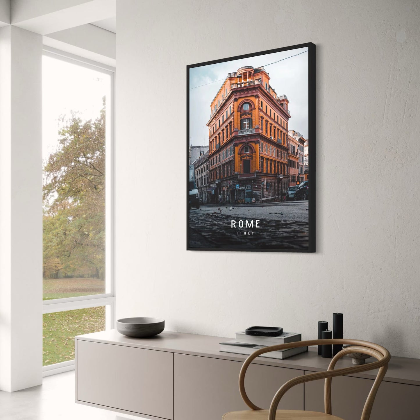 Urbanes Rom | Rom | Italien | Erleben Sie das pulsierende Stadtleben | Urbane Erkundung | Dynamische Rom-Poster