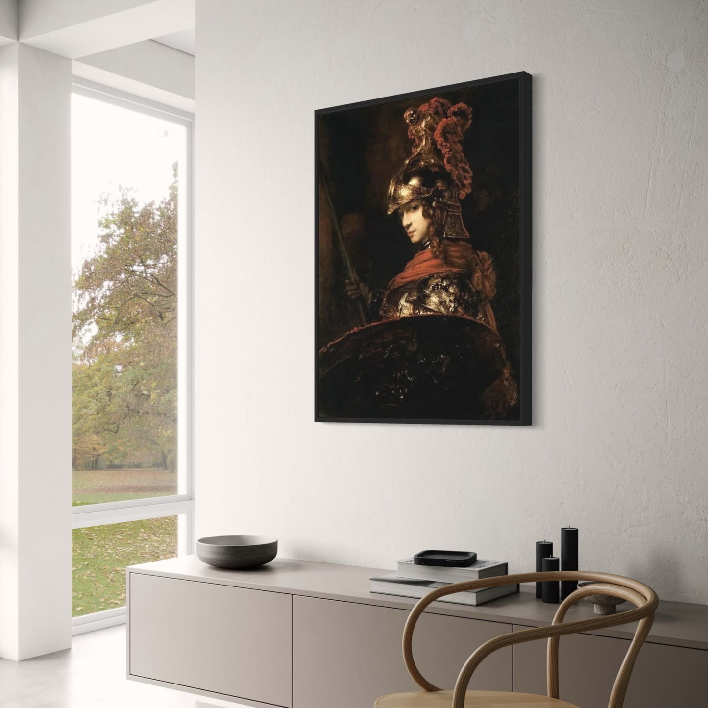 Rembrandt | Athena Pallas | Klassiek Kunstwerk