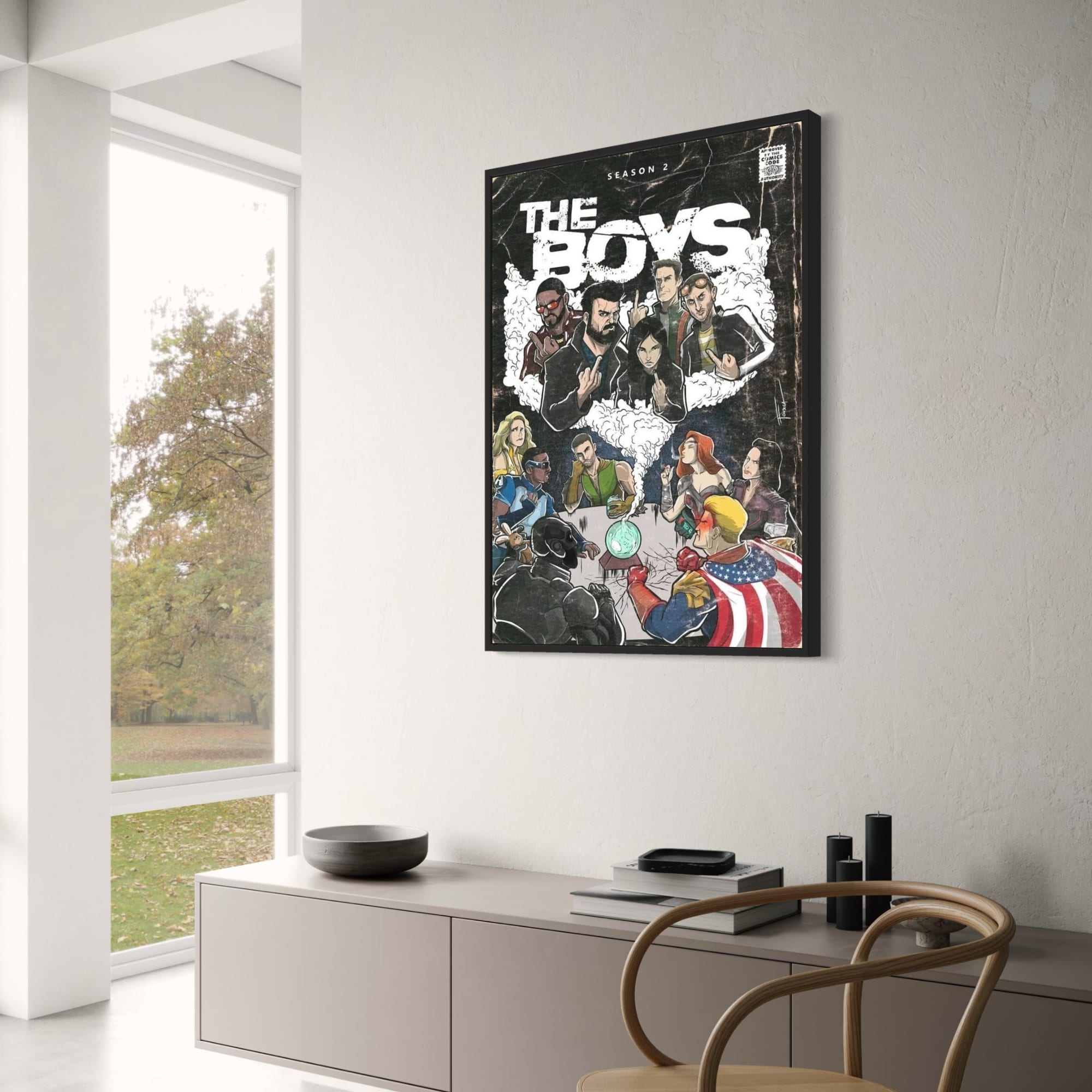 THE BOYS SEASON 2 COMIC – Wall Of Art Studio