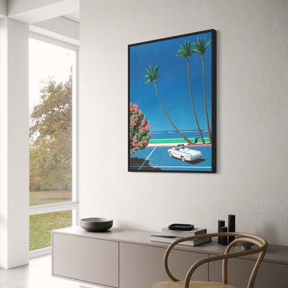 Hiroshi Nagai | Tropical Vaporwave City | Japanese Beach Car