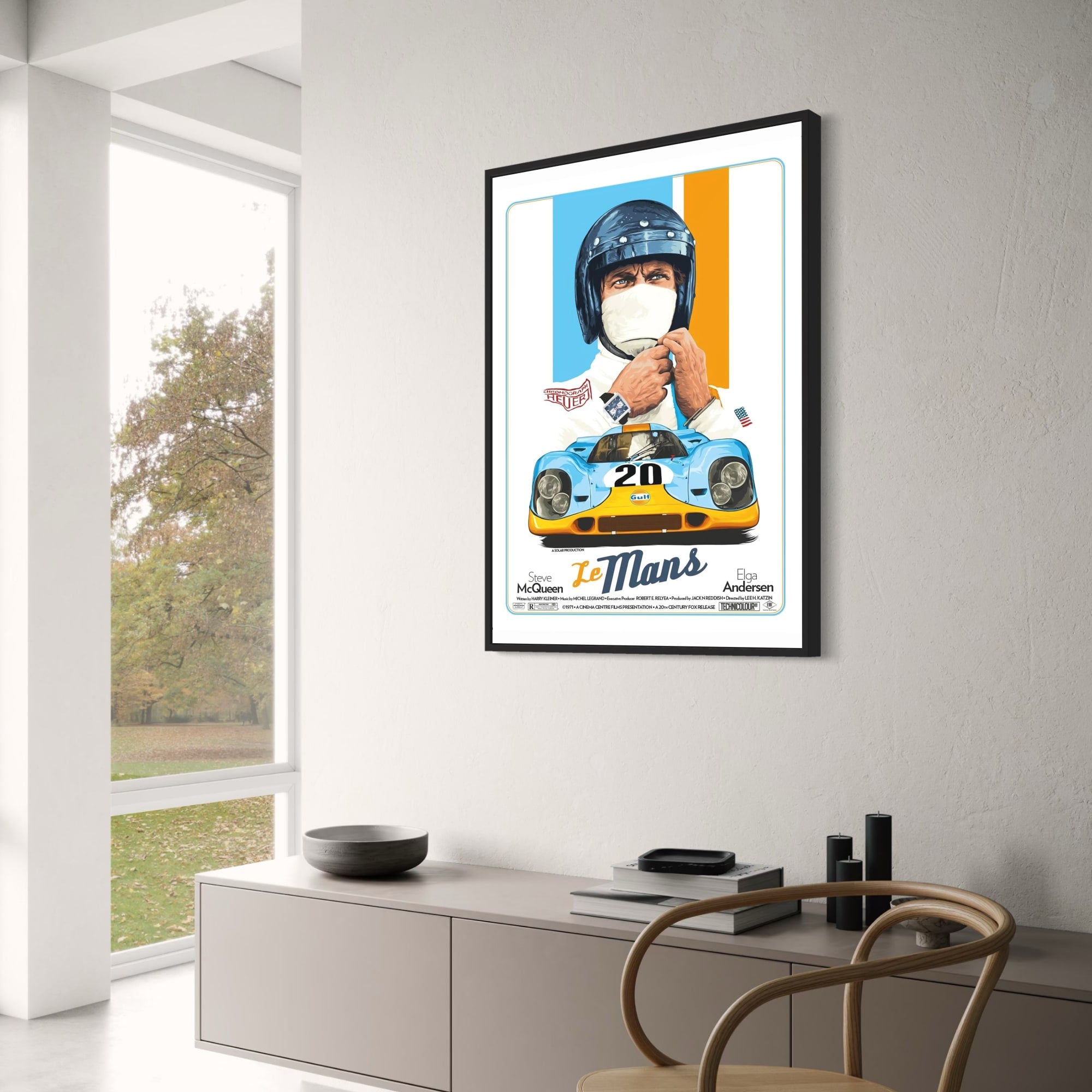 24 Hours of Le Mans | Steve McQueen | Vintage Racing – Wall Of Art