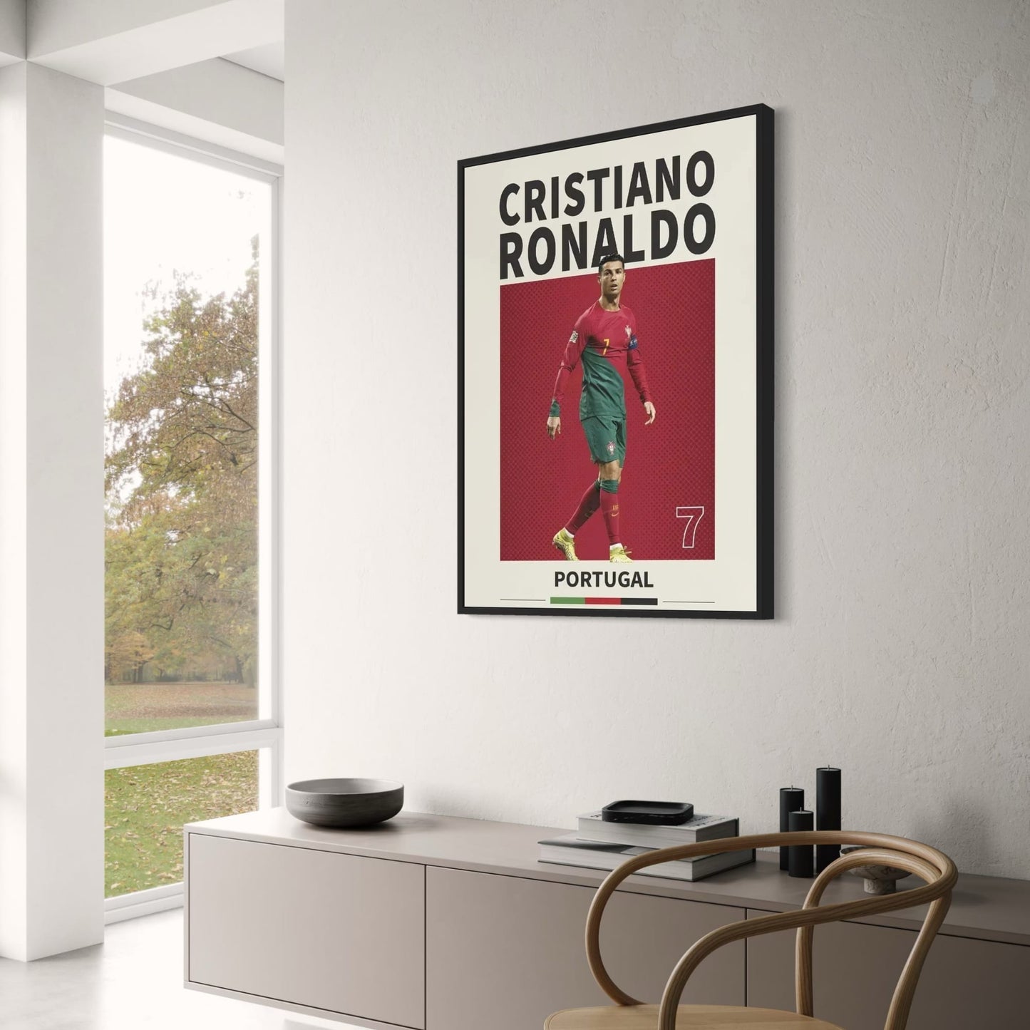 Christiano Ronaldo | Fußballstar-Kunst