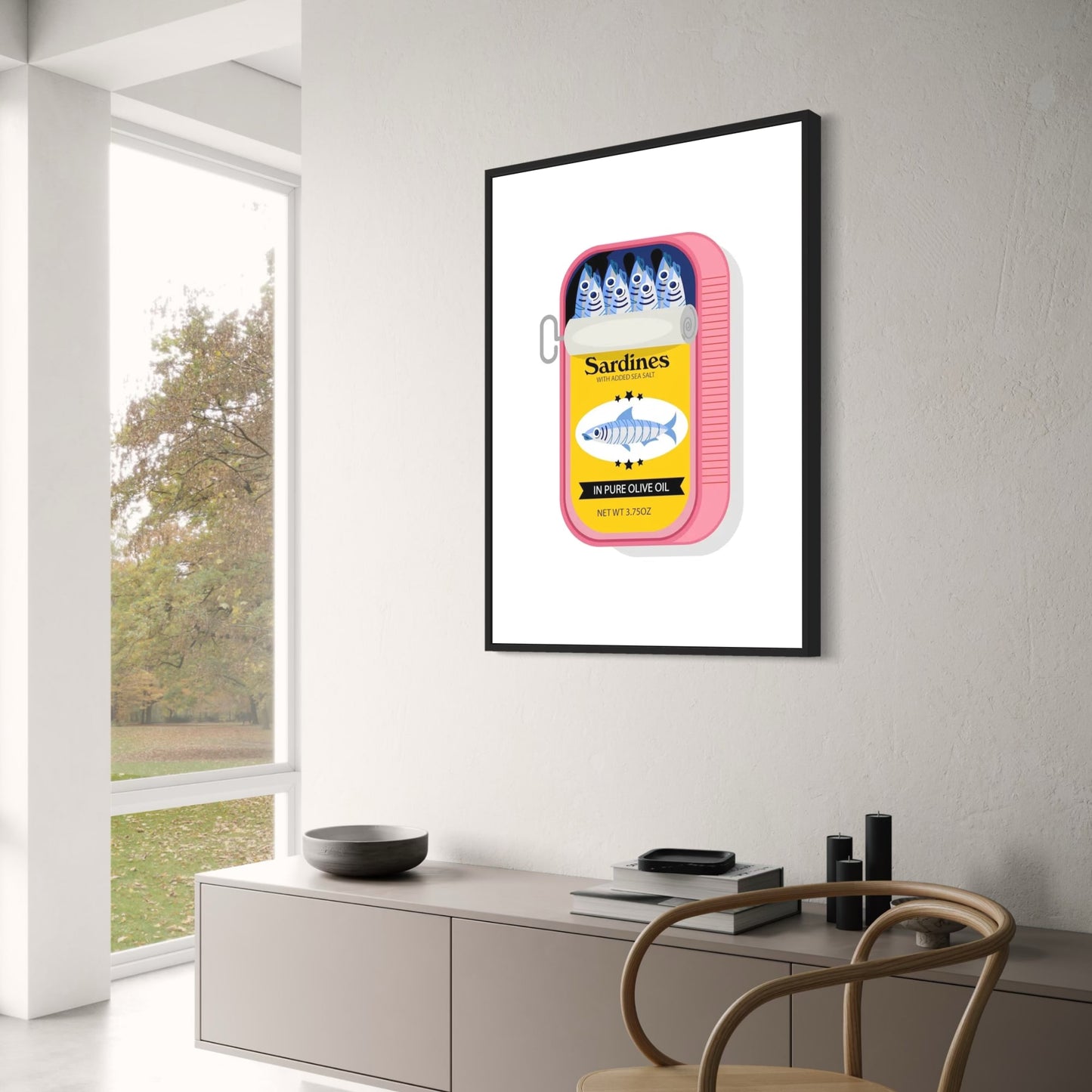 Doppelte Meerjungfrauen | Vintage-inspiriertes Kunstposter