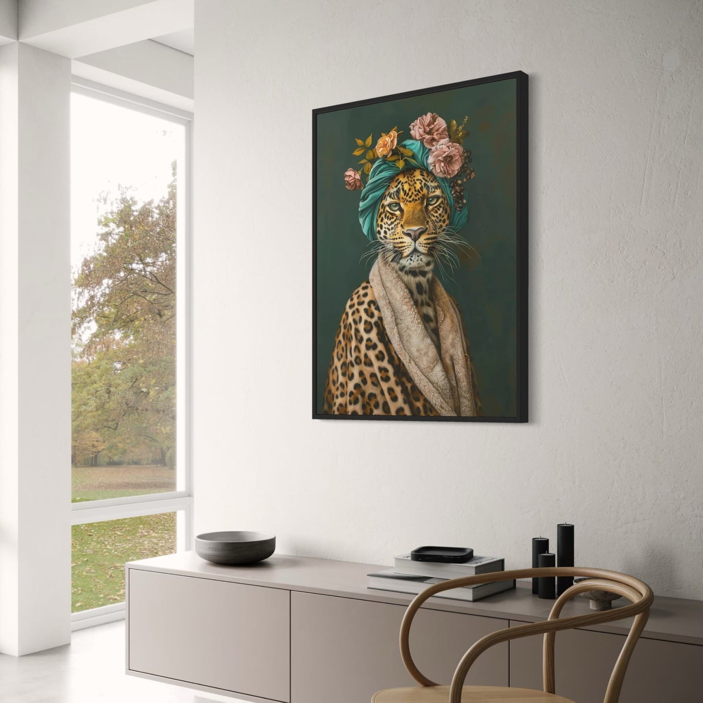 Jungle Majesty | Pearls and Paws | Floral Queen