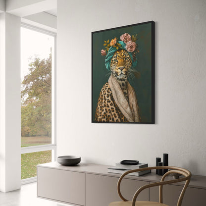 Jungle Majesty | Pearls and Paws | Floral Queen