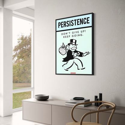 Monopoly Motivatie | Volharding Thema | Inspirerende Quote