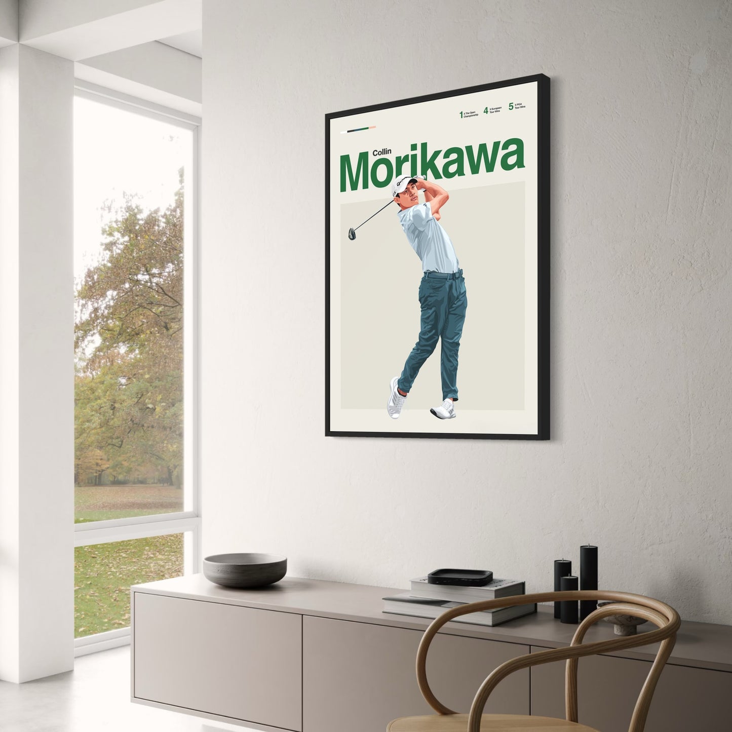 Collin Morikawa | Golflegenden Kunst