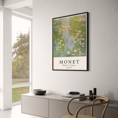Monet's Waterlelies 1919 | Impressionistische Kunst