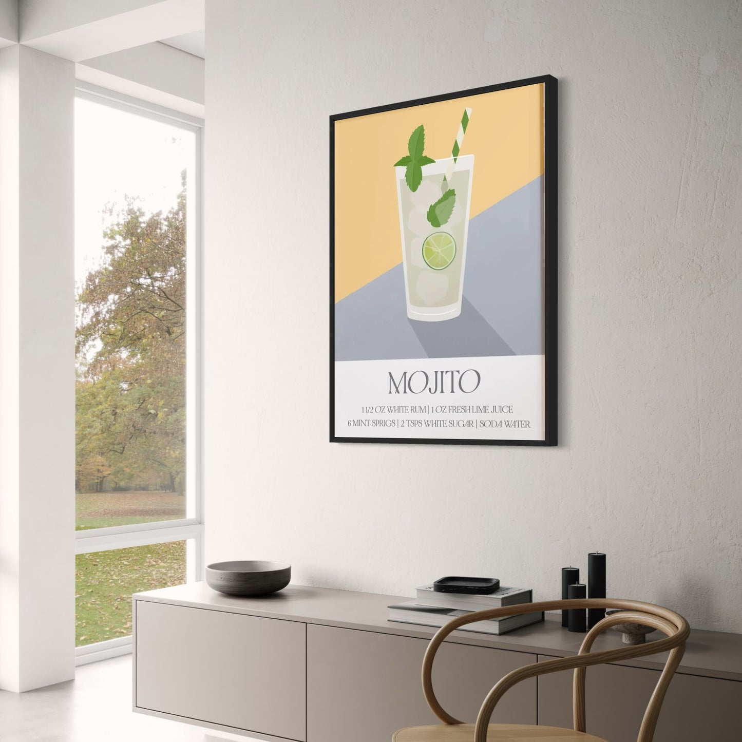 Mojito Cocktail Recept Kunst