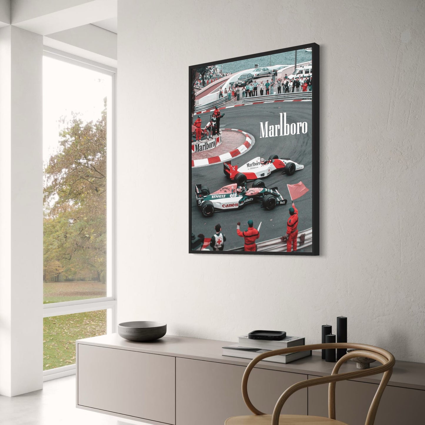 Ayrton Senna gegen Nigel Mansell | Vintage Monaco F1