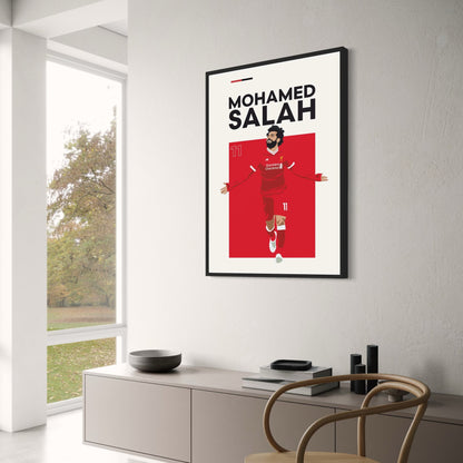 Mohamed Salah | Voetbalster Kunstwerk
