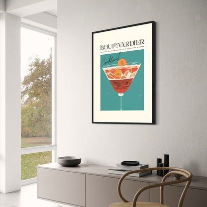 Boulevardier Cocktail | Vintage-Stil