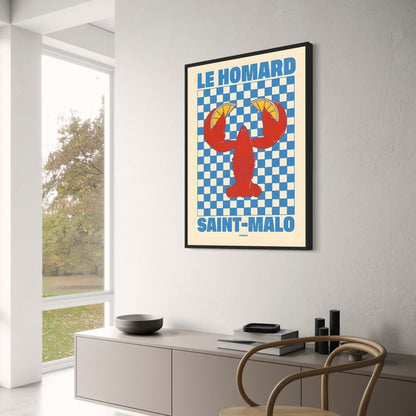 Saint-Malo Lobster | Vibrant Coastal Decor