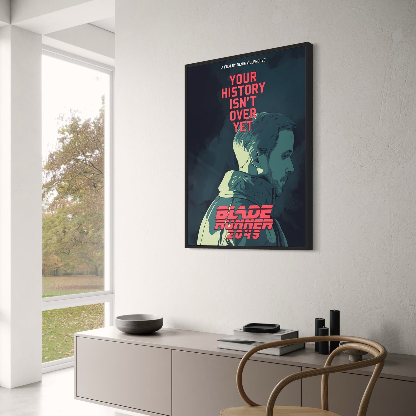 Blade Runner 2049 #01 | Your History isn't over yet | Movie Poster