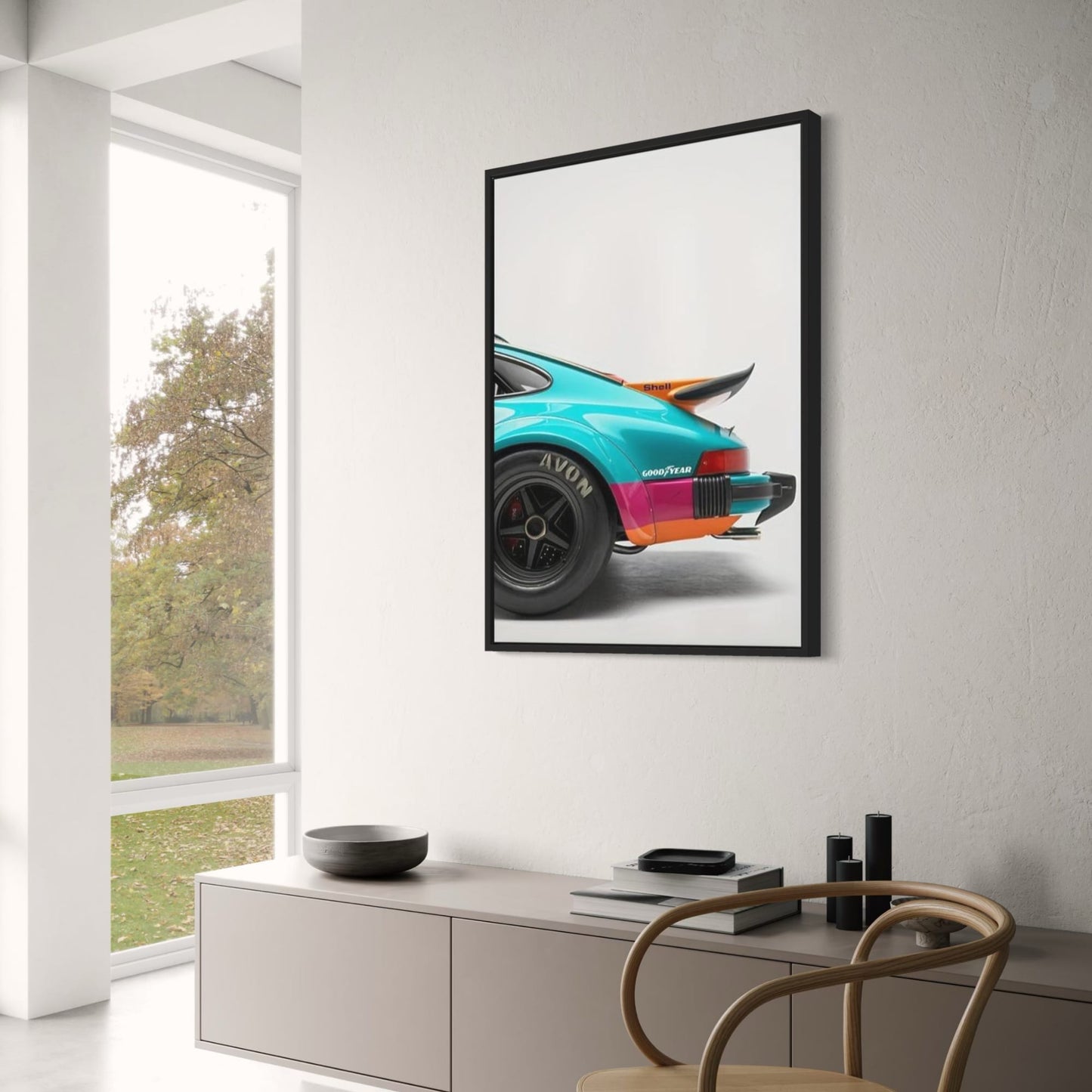 Porsche 911 | Gulf Livery | Vibrant Racing Decor