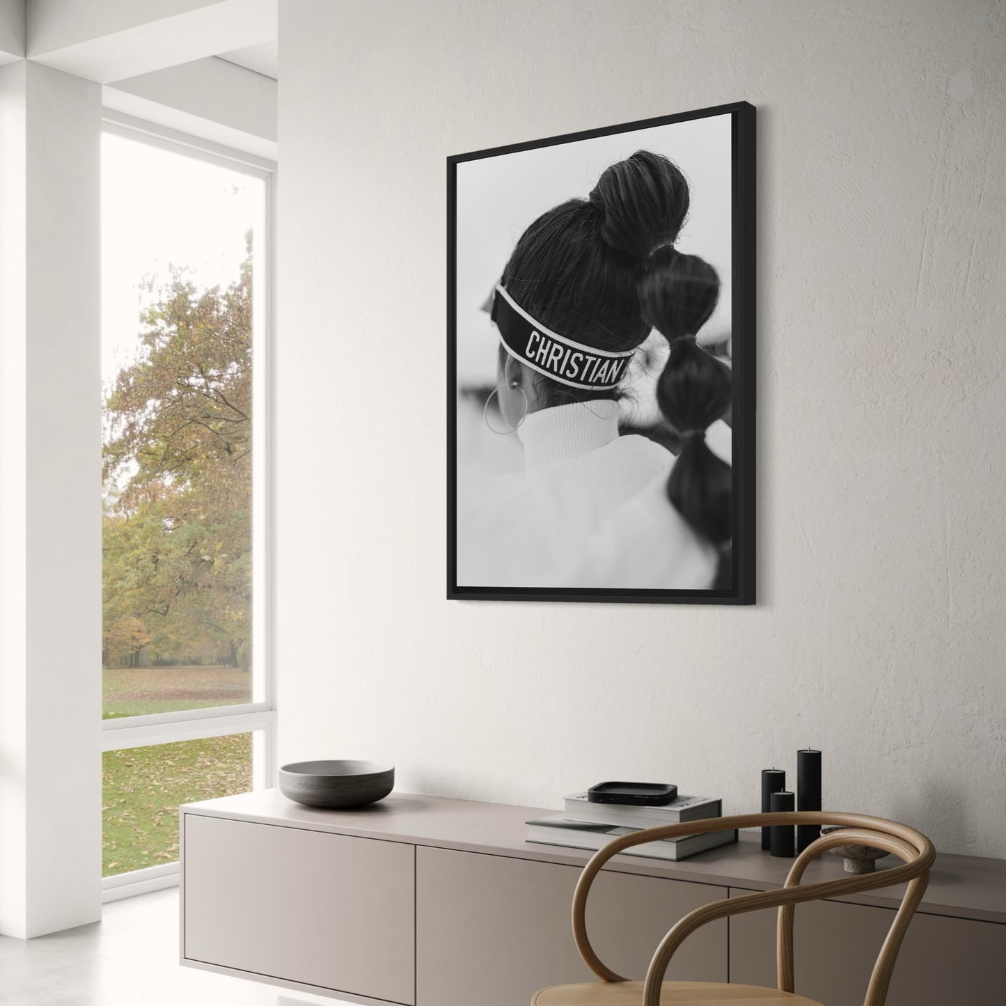 Dior Fashion Girl | Moderne, schicke Kunst | Elegante Illustration