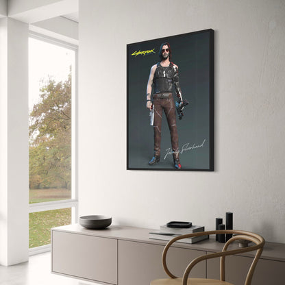 Cyberpunk 2077 | Johnny Silverhand | Lebendige Science-Fiction-Kunst