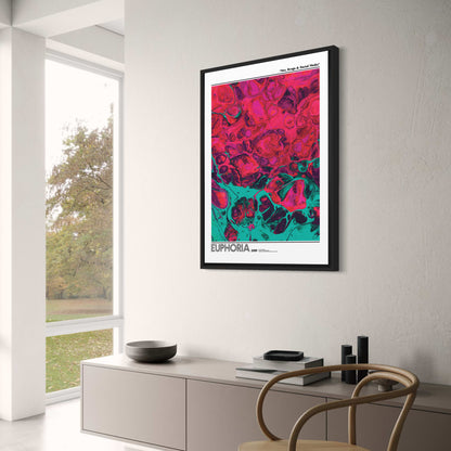 Euphoria TV Series Poster | Iconic Visual Artwork | 2019 Edition | Home & Garden Decor